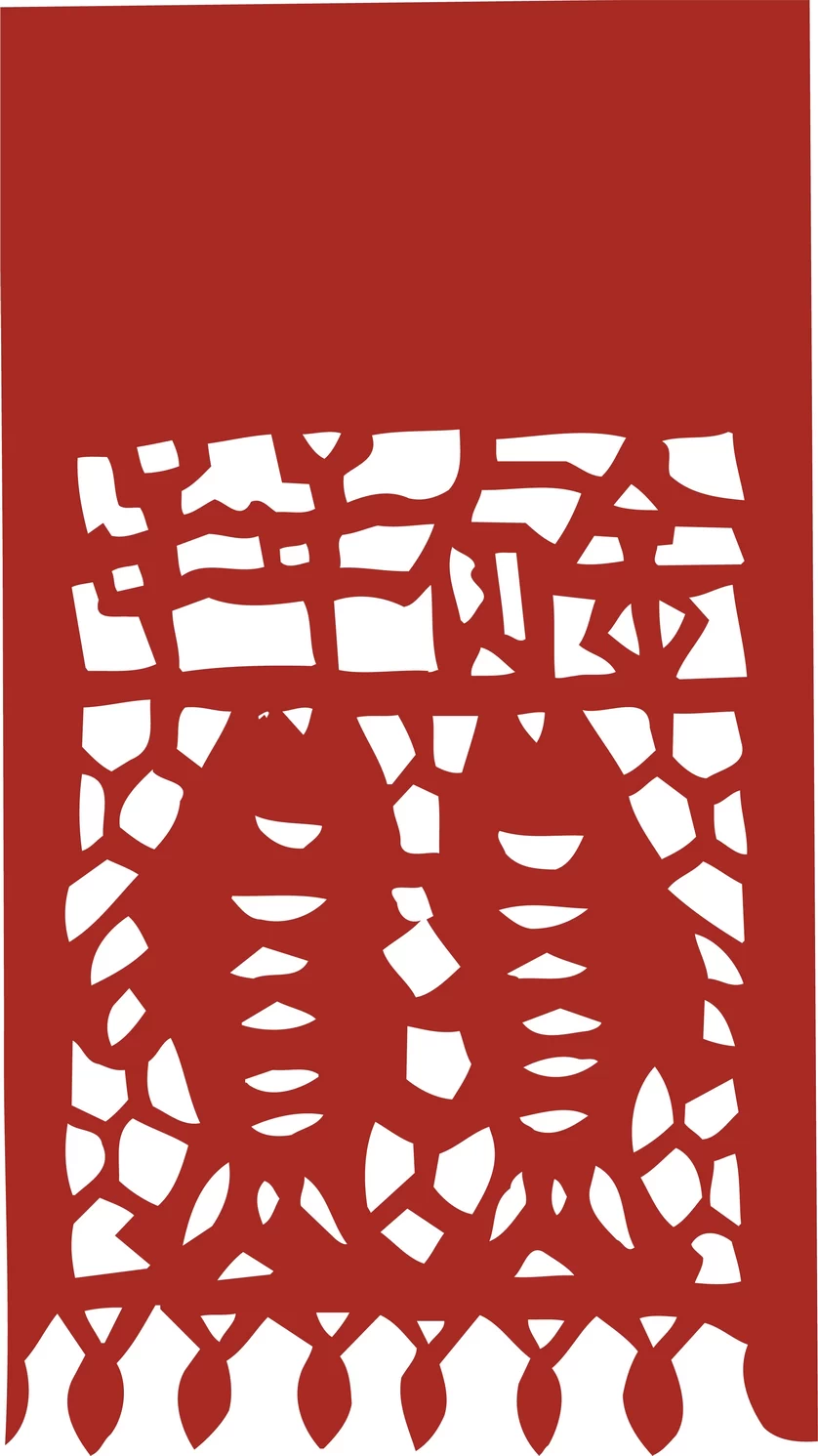 中国风中式传统喜庆民俗人物动物窗花剪纸插画边框AI矢量PNG素材【1957】